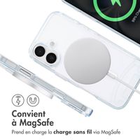 imoshion Coque MagSafe avec cordon amovible Apple iPhone 16 - Transparent