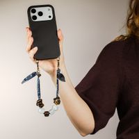 Selencia Cordon de téléphone Satin Stone - Blue