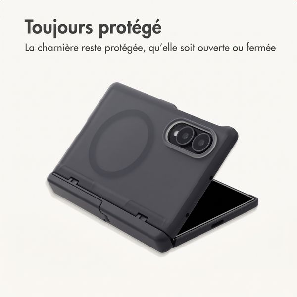 imoshion Color Guard avec MagSafe et support Samsung Galaxy Z Fold 8 - Noir