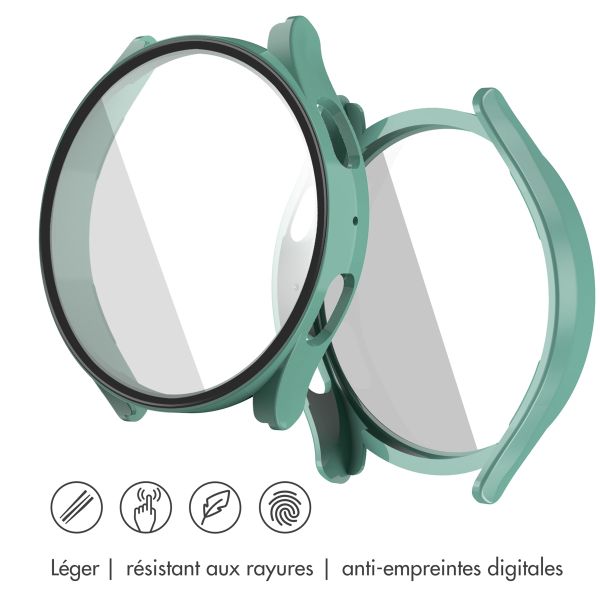 imoshion Coque rigide à couverture complète Samsung Galaxy Watch 5 - 44 mm - Vert foncé