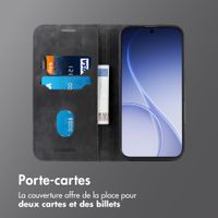 imoshion Étui de téléphone portefeuille Slim Oppo Reno15 F (5G) - Noir