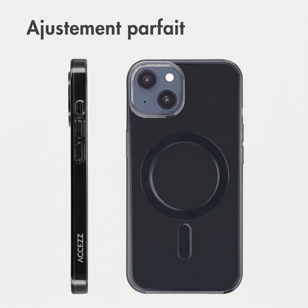 Accezz Lite coque arrière avec MagSafe Apple iPhone 13 - Smokey Clear