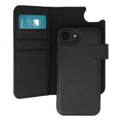 imoshion Étui portefeuille luxe 2-en-1 amovible Apple iPhone 17e / 16e - Noir
