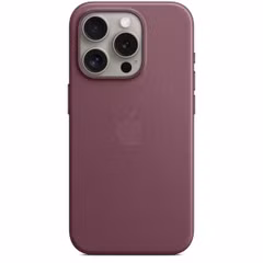 Apple Coque FineWoven MagSafe Apple iPhone 15 Pro - Mulberry