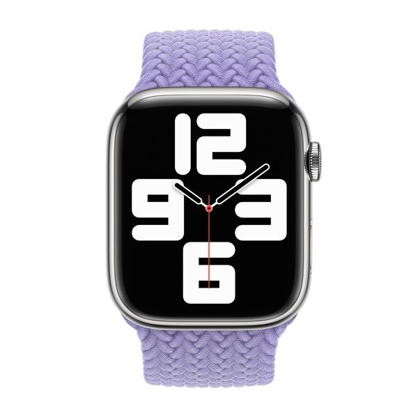 Apple Bracelet Solo tressé Apple Watch | 44/45/46/49 mm - Taille 7 - Lavender