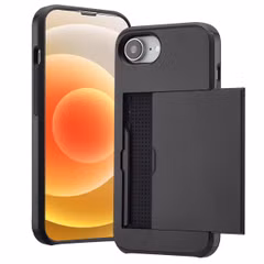 imoshion Coque arrière avec porte-cartes Apple iPhone 17e / 16e - Noir