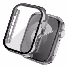imoshion Coque rigide brillante à couverture complète Apple Watch 4 / 5 / 6 / SE - 44 mm - Argent