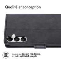 imoshion Étui de télephone portefeuille de luxe Samsung Galaxy A16 - Noir