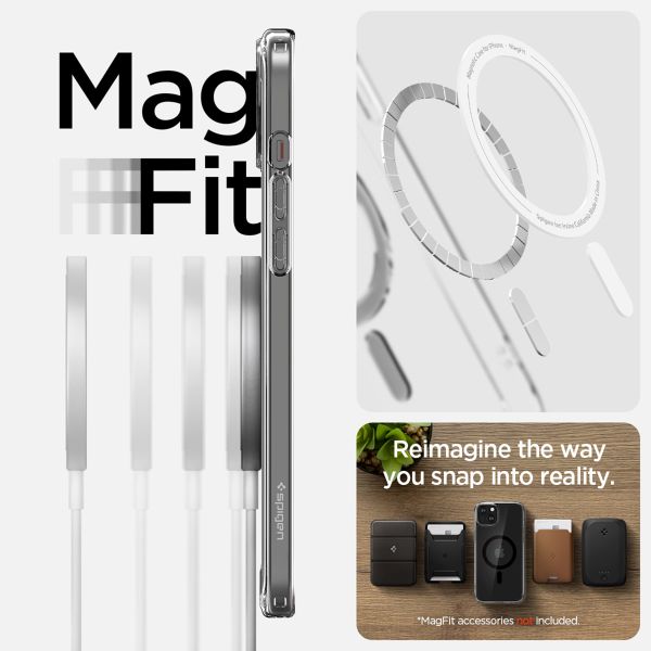 Spigen Coque Ultra Hybrid MagSafe Apple iPhone 15 - Noir