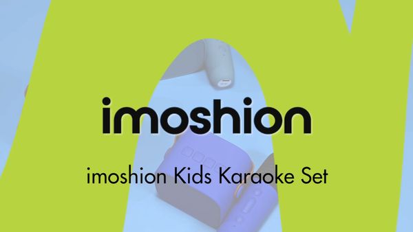 imoshion Kids Karaoke Set - Enceinte et micro - Cobalt Blue
