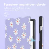 imoshion Étui á rabat Pocketbook InkPad Color 3 / InkPad 4 - Flowers Distance