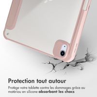 imoshion Coque tablette Origami Apple iPad Air 13 pouces (2026) M4 / (2025) M3 / (2024) M2 - Rose