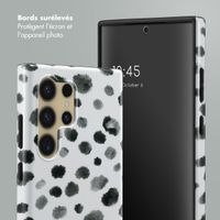 Selencia Coque arrière Vivid Samsung Galaxy S24 Ultra - Trendy Leopard