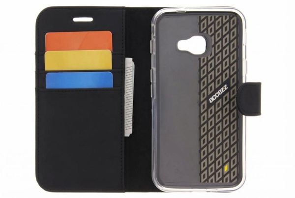 Accezz Étui de télephone Wallet Samsung Galaxy Xcover 4 / 4S - Noir