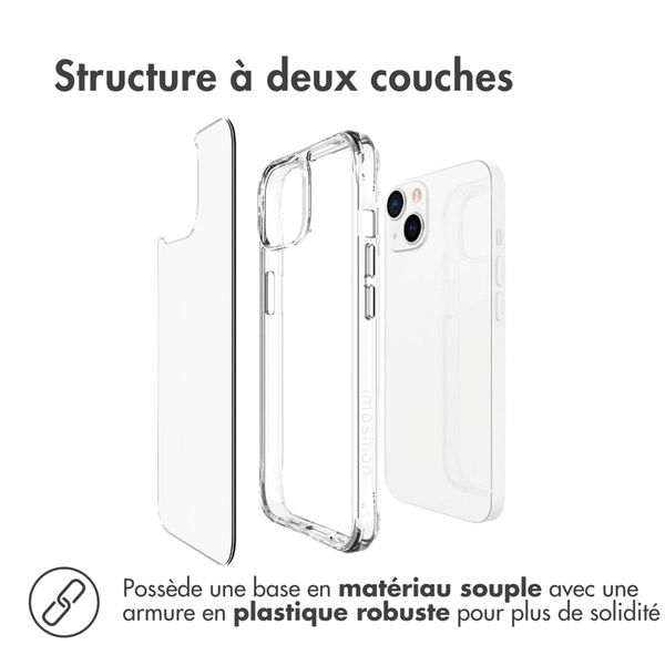 imoshion Coque Rugged Air Apple iPhone 13 Mini - Transparent