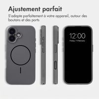 Accezz Coque Grip avec MagSafe Apple iPhone 16 - Gris