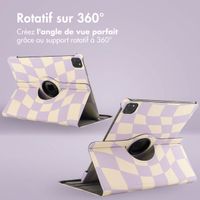 imoshion Coque tablette Design rotatif à 360° Apple iPad Air 13 pouces (2026) M4 / (2025) M3 / (2024) M2 - Dancing Cubes