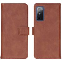 imoshion Étui de télephone portefeuille de luxe Samsung Galaxy S20 FE - Marron