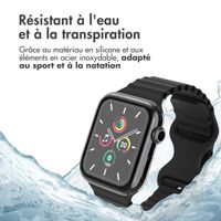 imoshion Bracelet Athletic en silicone Apple Watch | 38/40/41/42 mm - Noir