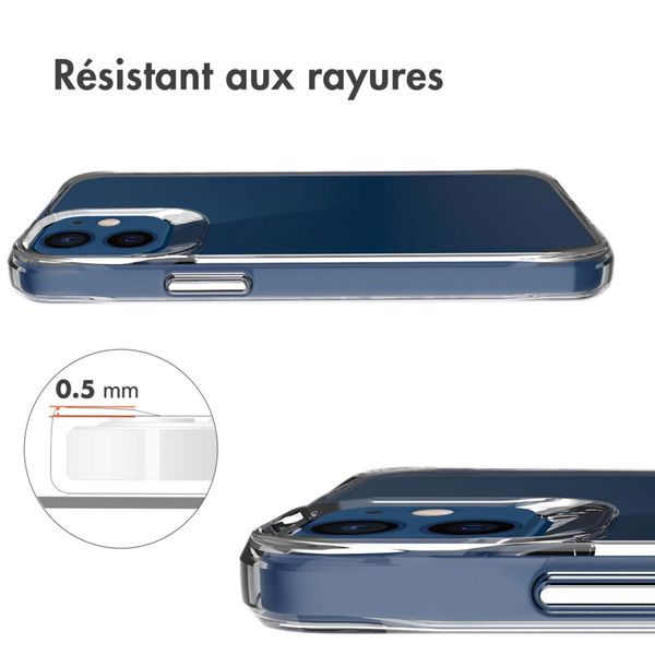 imoshion Coque Rugged Air Apple iPhone 12 Mini - Transparent