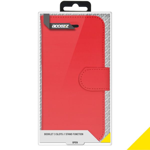 Accezz Étui de télephone Wallet Apple iPhone 12 Pro Max - Rouge