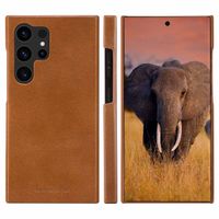 dbramante1928 Étui de télephone portefeuille Lynge Samsung Galaxy S24 Ultra - Tan