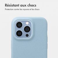 imoshion Coque arrière Texture Apple iPhone 13 Pro - Bleu clair