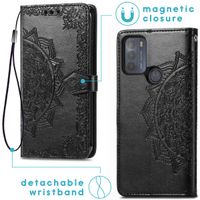 imoshion Etui de télephone Mandala Motorola Moto G50 - Noir