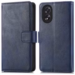 imoshion Étui de télephone portefeuille de luxe Oppo A18 / Oppo A38 - Bleu foncé