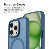 imoshion Coque Color Guard avec MagSafe Apple iPhone 15 Pro - Bleu foncé