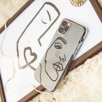 imoshion Coque Design Samsung Galaxy S20 - Line Art Woman Black