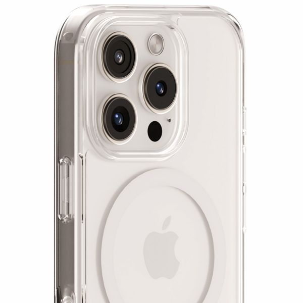 Holdit Coque MagSafe Apple iPhone 16 Pro - Transparent / White