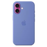 Apple Coque en silicone MagSafe Apple iPhone 16 - Periwinkle