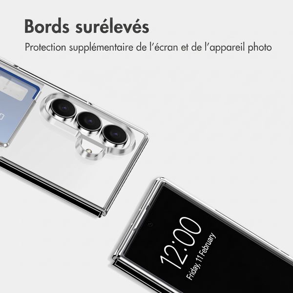 imoshion Backcover avec porte-cartes Samsung Galaxy Z Fold 8 Ultra - Transparent