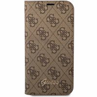 Guess Coque 4G Logo Apple iPhone 14 Pro - Marron