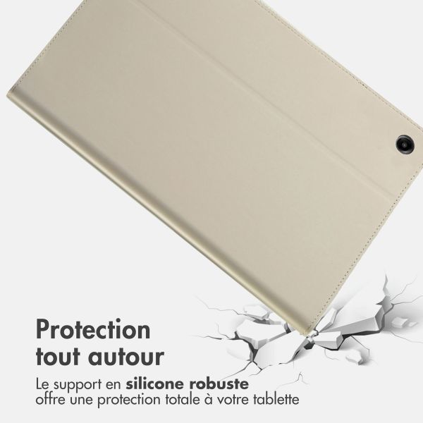 Accezz Coque tablette Classic Samsung Galaxy Tab A9 Plus - Greige
