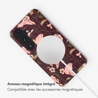 Selencia Coque arrière Vivid avec MagSafe Samsung Galaxy S26 - Autumn Muse
