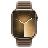 Apple Bracelet à maillons magnétique FineWoven Apple Watch | 44/45/46/49 mm - Taille M/L - Taupe