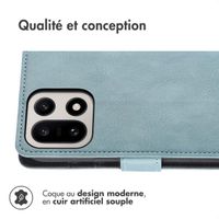 imoshion Étui de télephone portefeuille de luxe OnePlus 15 - Bleu clair