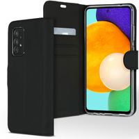 Accezz Étui de télephone Wallet Samsung Galaxy A52(s) (5G/4G) - Noir