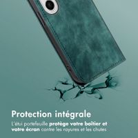 imoshion Étui de téléphone portefeuille Slim Samsung Galaxy A27 (5G) - Vert