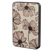 Burga Powerbank magnétique 5 000 mAh - MagSafe et Qi2 - Barely Yours / Gunmetal