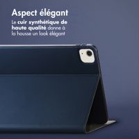 Accezz Coque tablette Classic Apple iPad Air 13 pouces (2026) M4 / (2025) M3 / (2024) M2 - Bleu foncé