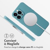 imoshion Coque Couleur avec MagSafe Apple iPhone 14 Pro Max - Smoke Green