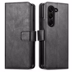 imoshion Étui de télephone portefeuille de luxe Samsung Galaxy Z Fold 6 - Noir