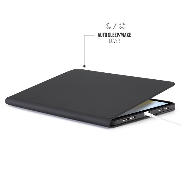Pipetto Origami No5 Rotating Folio Case Apple iPad Air 13 pouces (2026) M4 / (2025) M3 / (2024) M2 - Noir