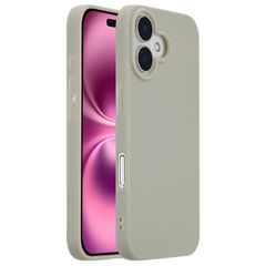 imoshion Coque Couleur Apple iPhone 16 - Gris