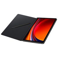 Samsung Coque tablette originale Smart Samsung Galaxy Tab S10 Lite / S9 11 pouces / S10 FE / S9 FE 10.9 pouces - Noir