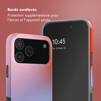 Selencia Coque arrière Vivid avec MagSafe Apple iPhone 17 Pro - Gradient Soft Blush