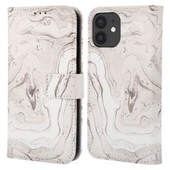 imoshion Étui de télephone portefeuille Design Apple iPhone 11 - Sandy Marble
